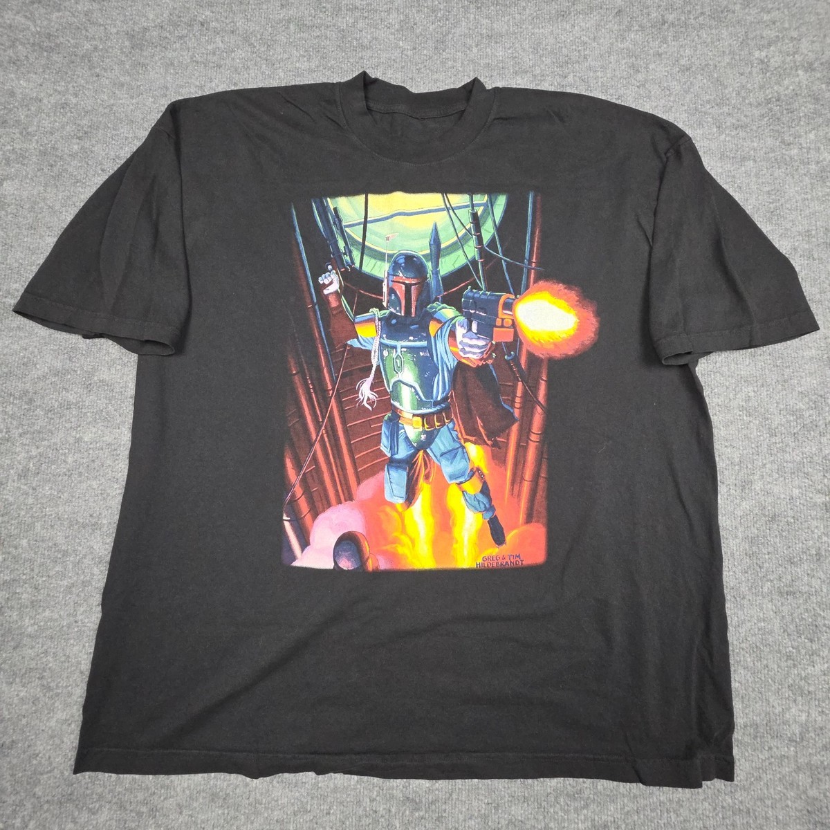 Vintage Star Wars Boba Fett T-Shirt Men