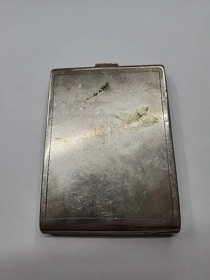 🪙 Antigua CABEZA AUSTRIACA Diana orientada 3 80% plata CAJA DE CIGARRILLOS abierta 126 g Foto 3 de 4