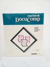 Vintage Macintosh Mastersoft DocuComp Software Apple 1994 NEW SEALED Box