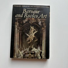 Baroque and Rococo Art by Germain Bazin (1969, Paperback) Vintage