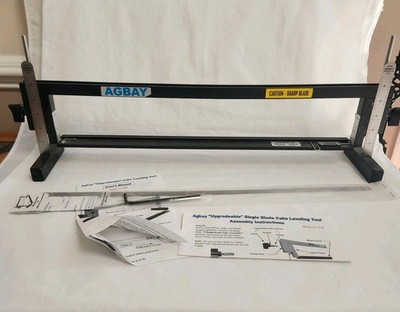 Agbay Professional Adjustable Cake Leveler 20'' Torte w/ Stryofoam Blade