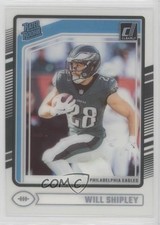 2024 Panini Clearly Donruss Rated Rookie Will Shipley #87 0kb5