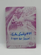 2024 Bowman U Best Luke Lachey 1/1 Magenta Printing Plate Inscribed Auto BOA-LL