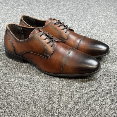 Express Shoes Mens Sz 9 Oxford Dress Casual 55285 Brown 