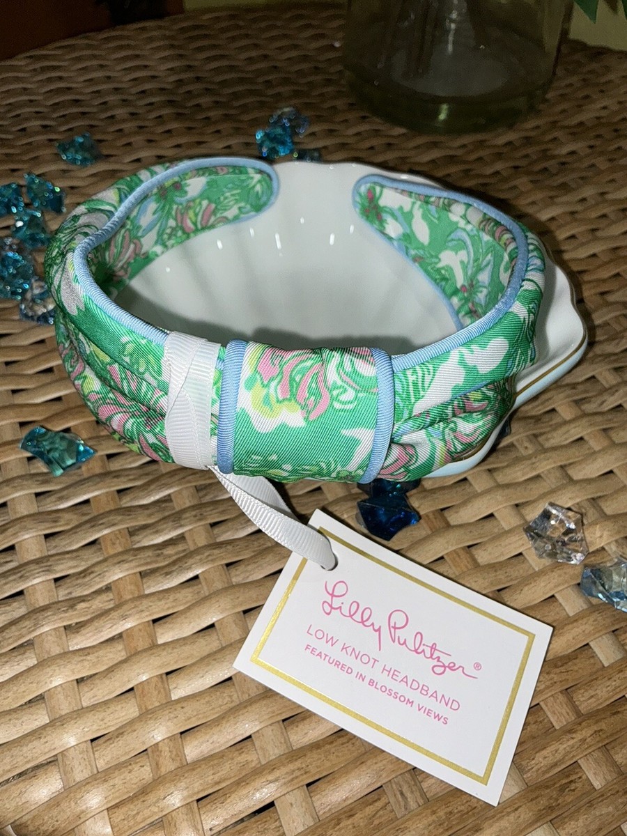 Lilly Pulitzer NWT Low Knot Headband Blossom Views | eBay display picture 1
