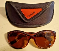 Bolle Sunglasses Full Plastic Brown Tortoise Frame WINNIE Frames Only 11863 Case
