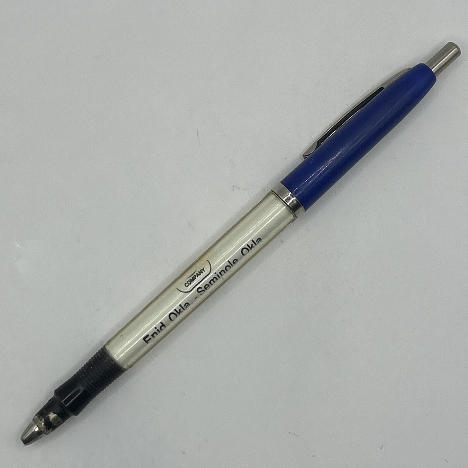 VTG Ballpoint Pen NBC Oil Company Enid Seminole Oklahoma eBay