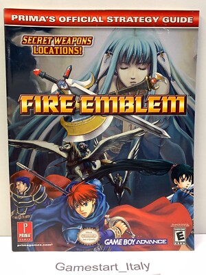 FIRE EMBLEM OFFICIAL STRATEGY GUIDE - NEW - PRIMA GAMES - GAME BOY ADVANCE