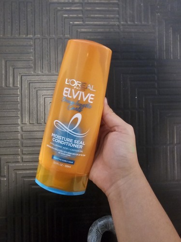 L'Oreal Elvive Dream Lengths Curls Moisture Seal Conditioner w Castor Oil 13.5oz - Picture 2 of 4