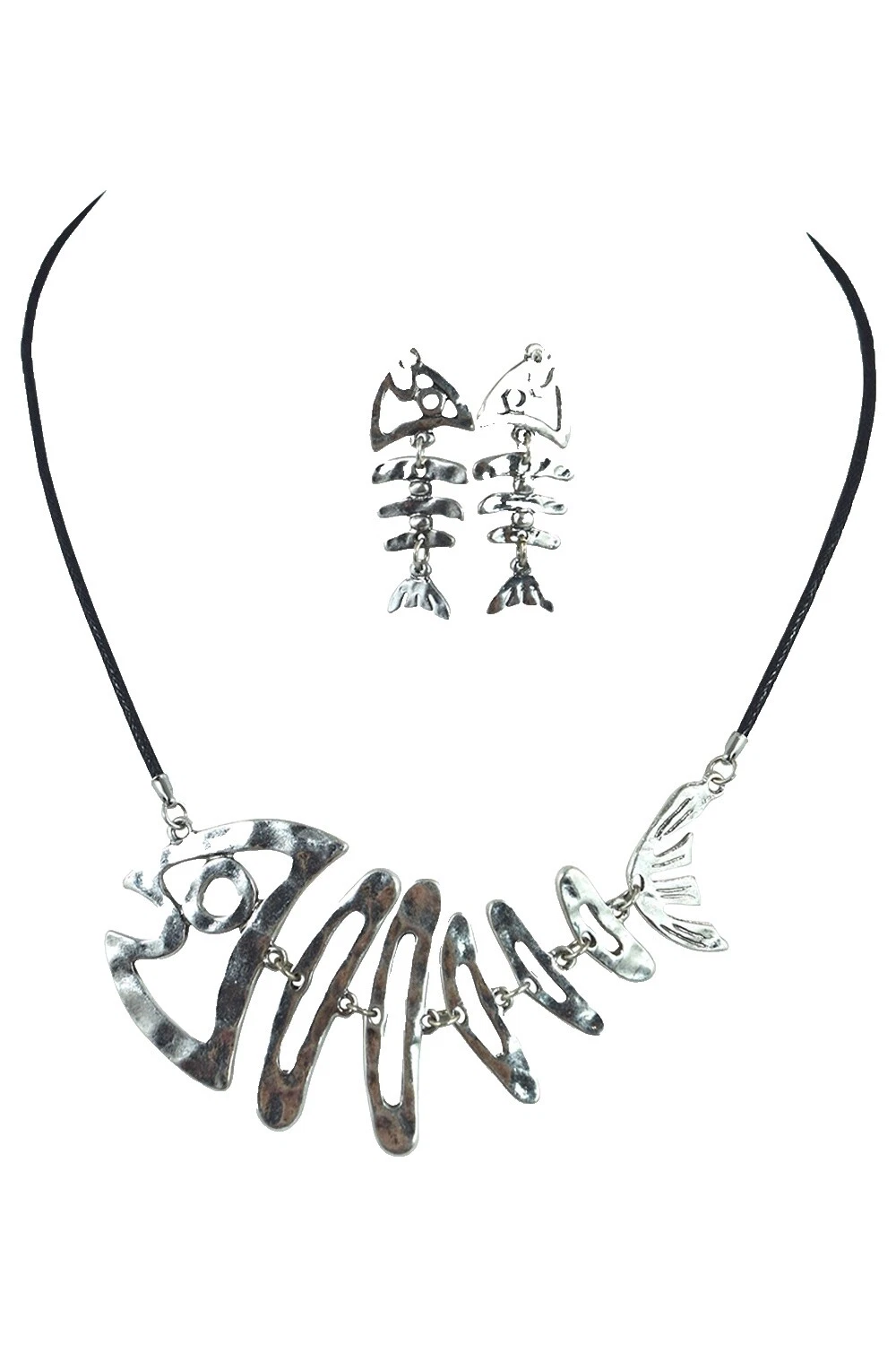 Declaración de latón hueso Collares y colgantes De moda