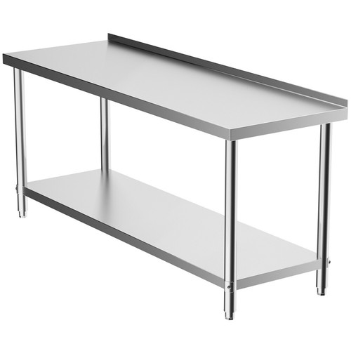 Stainless Steel Wire Shelf Work Table Food Prep Commercial Kitchen Work Bench UK - Picture 41 of 47