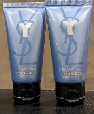 Yves Saint Laurent Y Shower Gel - 2 pc 2 x 1.6oz = 3.2 fl oz total