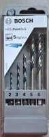 Bosch Hss Pointteq Sechskantbohrer-Set 5Tlg. 2/3/4/5/6 Mm - 2607002824