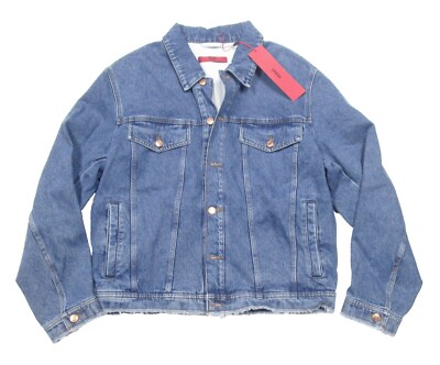 Hugo Boss Red Label Men's Blue Hugo 029 Denim Jacket $248