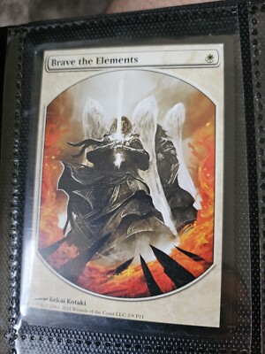 Brave the Elements - Textless Player Rewards Player Rewards Promos MTG  Magic - K