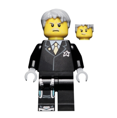 Lego Agent Solomon Blaze 70165 70170 70172 Ultra Agents Minifigure