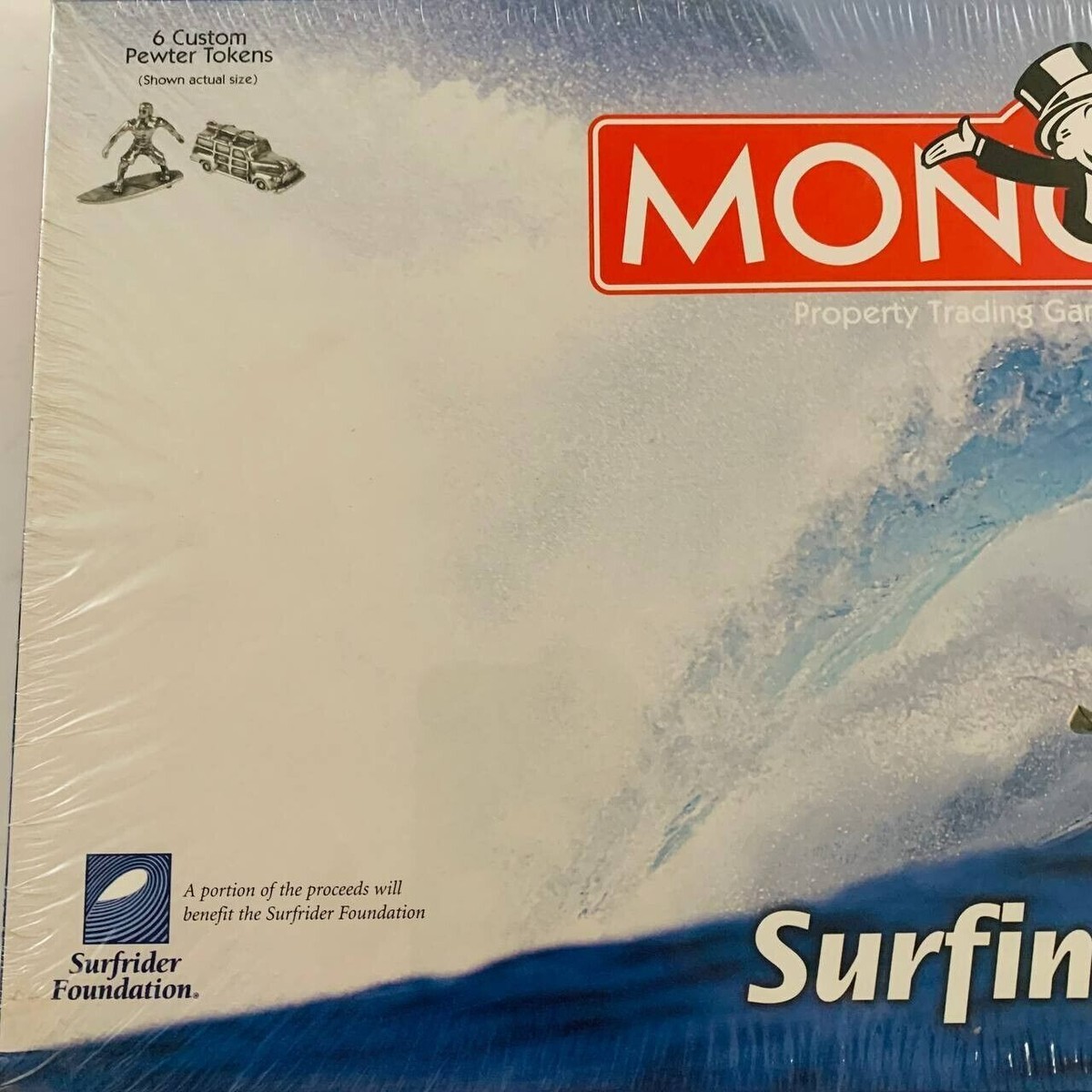 Vintage Monopoly Surfing Edition Board Game Hasbro USAopoly