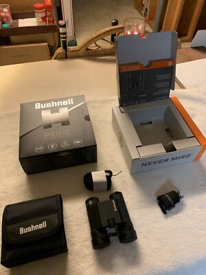Bushnell Prime Binocular-10 by 25 mm Roof Prism, Black