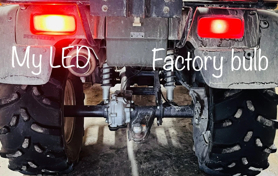 Супер яркая светодиодная задняя лампа для мотоцикла Yamaha XV250 Virago 1995-2007 - Изображение 4 из 4