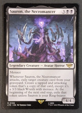 MTG Card - Sauron the Necromancer - LOTR: Tales of Middle Earth - NM Pack Fresh