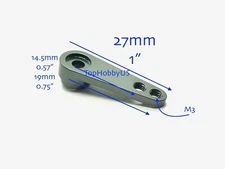 1PC 25T 1" CNC Aluminum Futaba/Savox Servo Arm Horn RC Model  US SELLER/SHIP