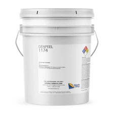 GENPEEL 1174 - PEELABLE TEMPORARY PROTECTIVE COATING FOR MOST PLASTIC - 5 Gallon