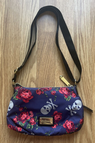 Betsey Johnson Crossbody Purse Handbag Skulls And 