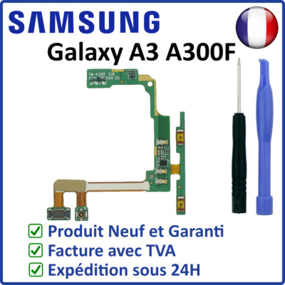 Samsung Galaxy A3 A300F Internal Volume Button Flat Flex + Tools