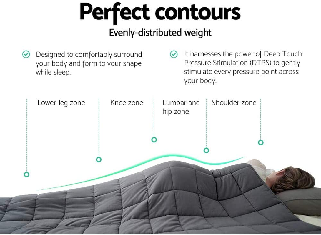 Giselle Bedding Weighted Blanket Adult 5KG Heavy Gravity Blankets
