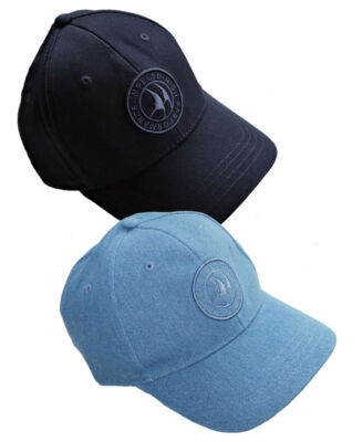 Basecap Schirmmütze Impulso Italy Jeansstyle dunkelblau blau mit Labelstickerei