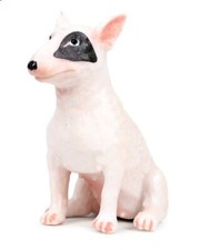 Bull Terrier Dog Animal Toy PVC Action Figure Doll Kids Toys Party Gifts