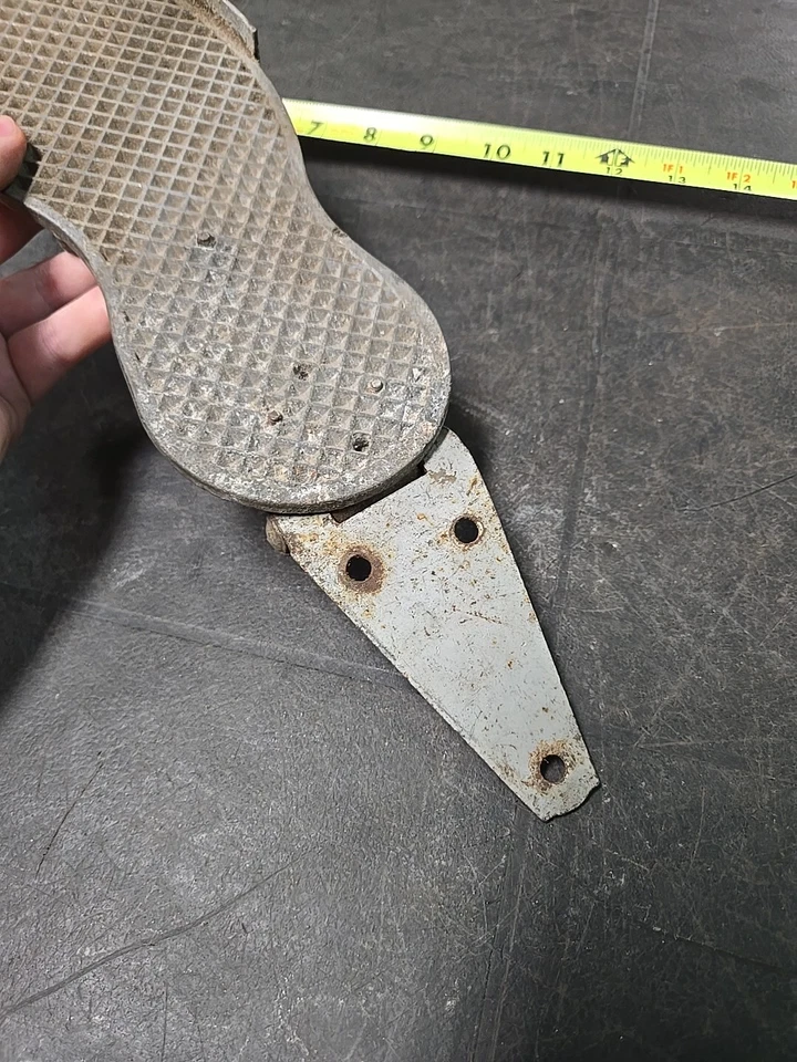 Pedal de gasolina CAL personalizado pie derecho vintage coche sprint enano Hot Rat Rod Gasser  Foto 3 de 4