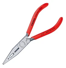 Knipex Electricians Long Nose Pliers 1301614 Cut Strip Crimp 10, 12, 14 AWG