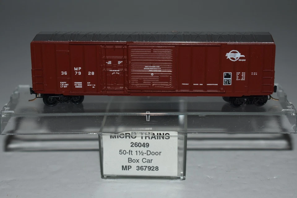 N Scale MTL 26049 Missouri Pacific 50' Combine Door Boxcar 367928 C34046 - Image 2 of 3