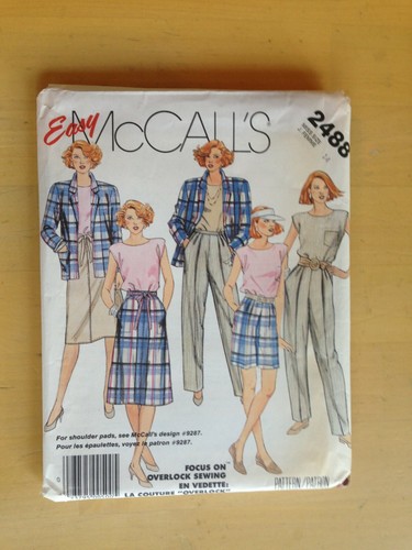 1980's M2 McCall's Sewing Pattern, Uncut, Choose Your Style - Picture 10 of 43