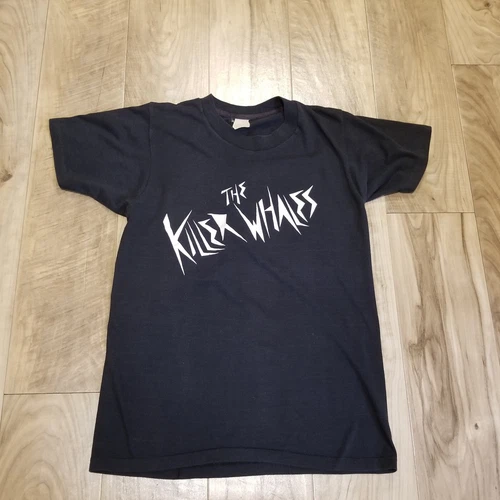 The Killer Whales Band T Shirt S South Carolina Conc 1980s vintage concert t-shirt, vintage, single stitch, B+ condition