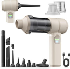 Cordless Handheld Car Vacuum Cleaner 20000PA Suction Air Duster 4-in-1