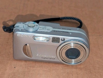 Sony Cyber-Shot Dsc-P10 3X Compact Digital Camera With Battery | eBay