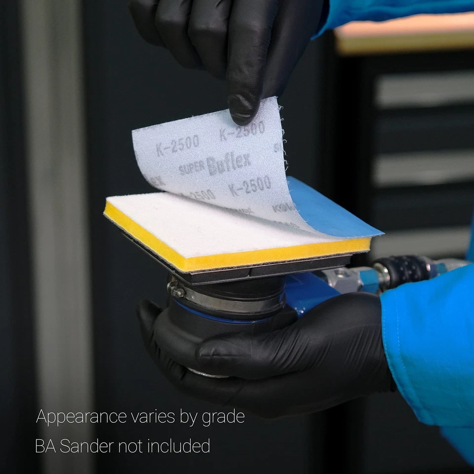Hojas de lijado en seco flexibles Super Buflex Job-PAK, verde K-2000, U191-1532, 2... Foto 4 de 4