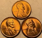 1948 S 1954 S 1955 S Lincoln Wheat Cent BU R85