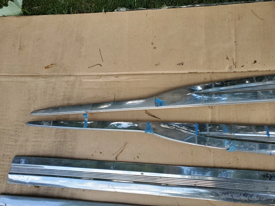 Dodge Spring 1958 molduras especiales molduras molduras 4 puertas Coronet Royal raro Foto 4 de 4