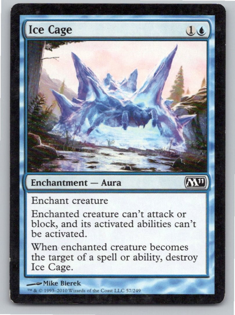 2011 MAGIC: THE GATHERING ICE CAGE MAGIC 2012 (M12) 57 COMMON LP A41071 FREE S&H