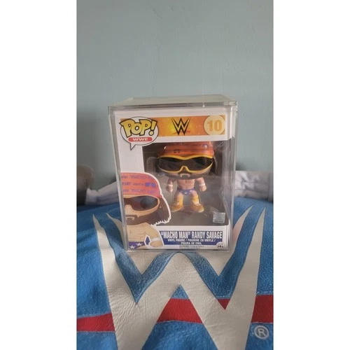 Funko Pop WWE #10 Macho Man Randy Savage Alternate Gear Vinyl Figure w/...