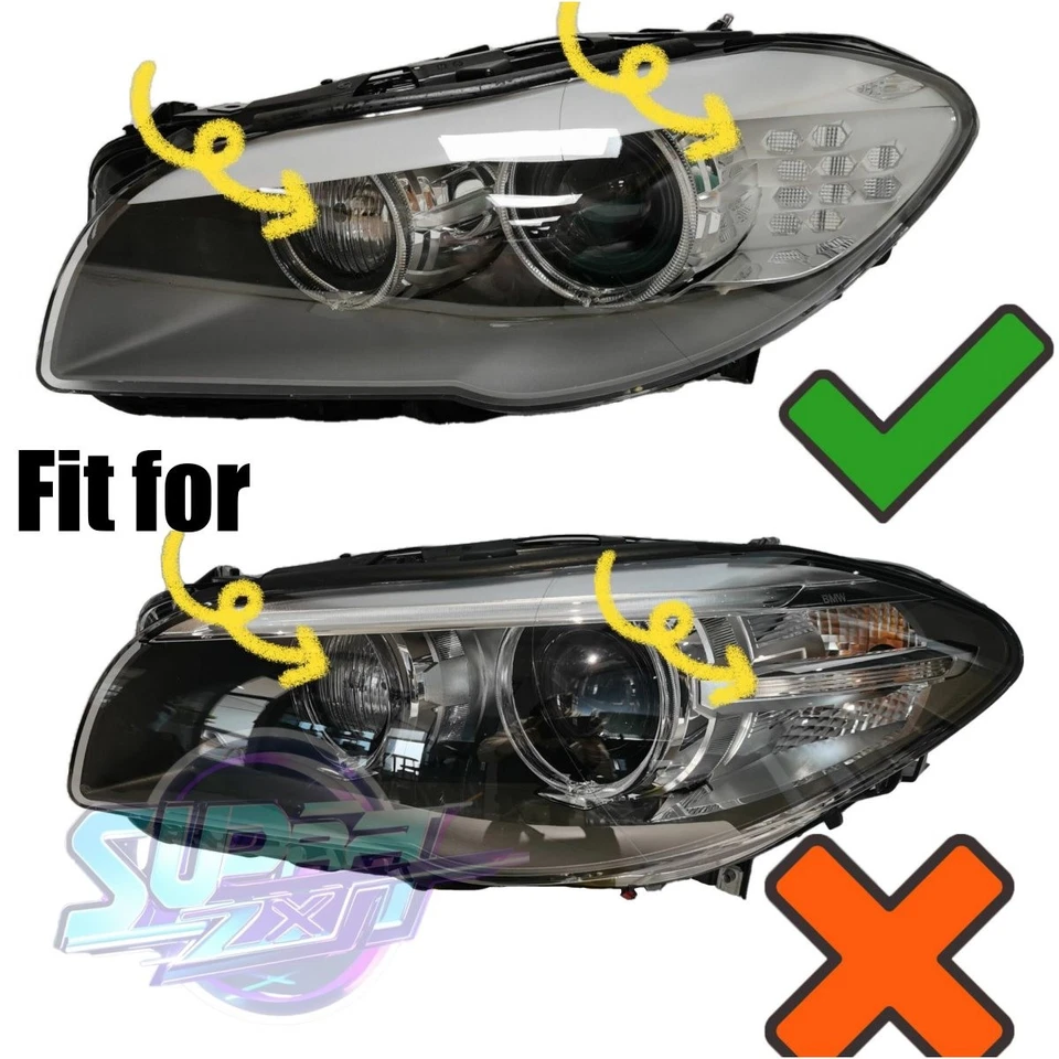 Módulos DRL para BMW F10 F11 M5 528i 535i 550i 550ix Pre-LCI Xenon 2011-2013 Foto 3 de 4