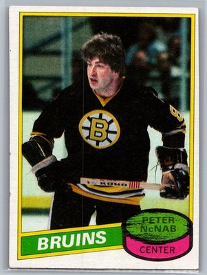 Peter McNab Bruins 1980 Topps Hockey #220
