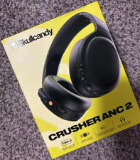 Skullcandy Crusher ANC 2 Noise Canceling Wireless Headphones Black open box 