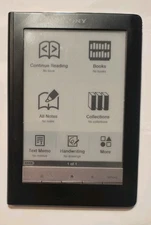 Sony PRS-600 500MB, 6in - Black