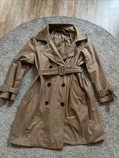 Edler, Beiger Trenchcoat, Außenmaterial 100% Baumwolle