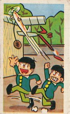 Manga Taikai Excited Boys Rocket Mickey Donald Duck Menko Card