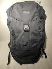 Sac à dos Trekking FORCLAZ 50L Randonnée Voyage Camping Noir Très Bon État